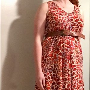 H&M Maxi Dress Bright Pattern